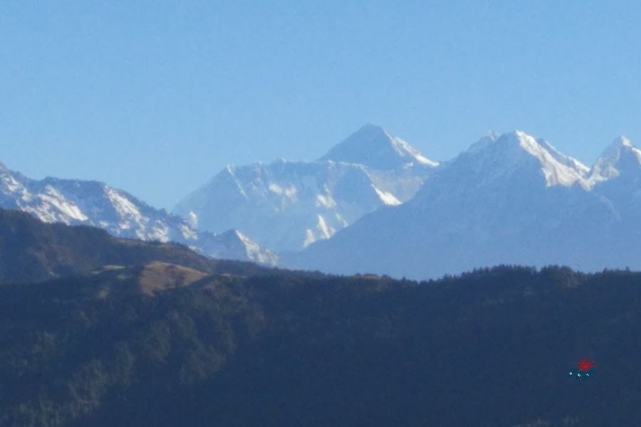 Mount Everest View From Pikey Peak Trek